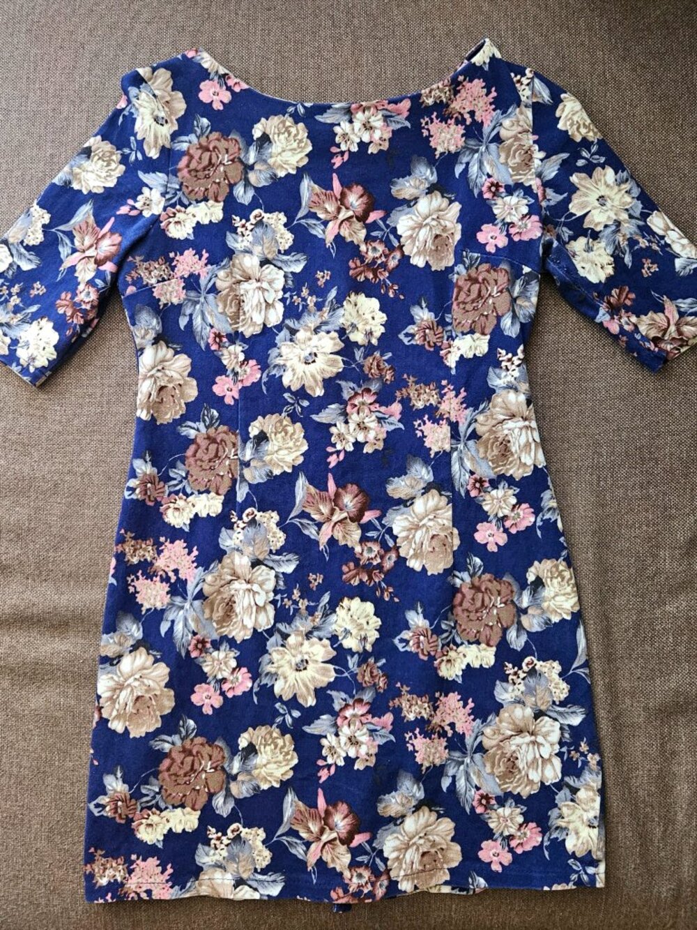 Izabella Floral Mini Shift Dress / Size S